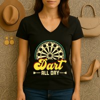 Dart All Day Women's V-Neck T-Shirt