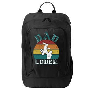 Dad And Daughter Father's Day T City Backpack