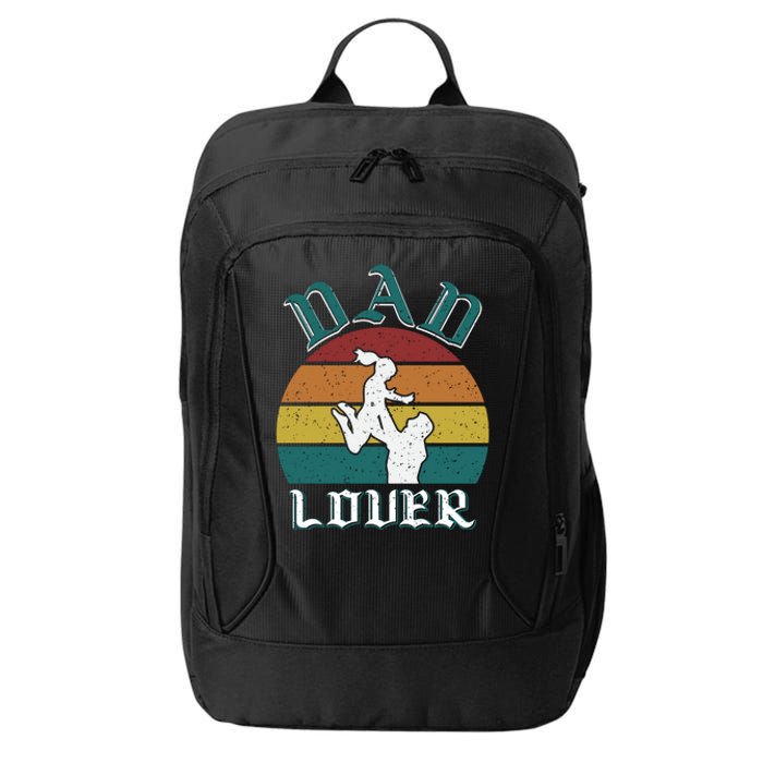 Dad And Daughter Father's Day T City Backpack