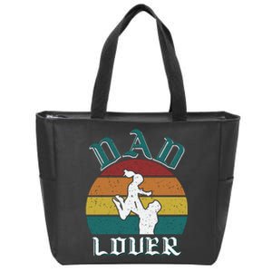 Dad And Daughter Father's Day T Zip Tote Bag