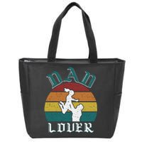 Dad And Daughter Father's Day T Zip Tote Bag