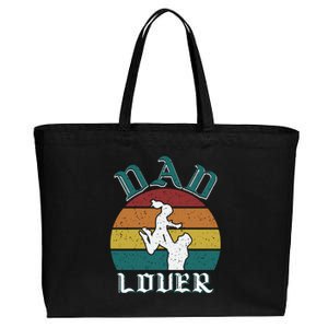 Dad And Daughter Father's Day T Cotton Canvas Jumbo Tote