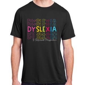 Dyslexia A Different Perspective Dyslexia Awareness Adult ChromaSoft Performance T-Shirt