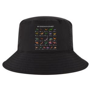 Dinosaur Alphabet Dino ABC Dinosaur Cool Comfort Performance Bucket Hat