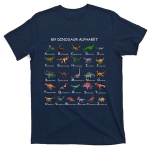 Dinosaur Alphabet Dino ABC Dinosaur T-Shirt