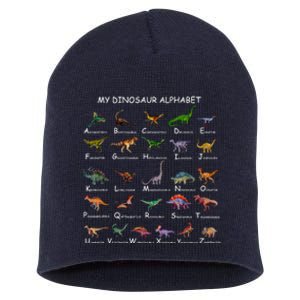 Dinosaur Alphabet Dino ABC Dinosaur Short Acrylic Beanie