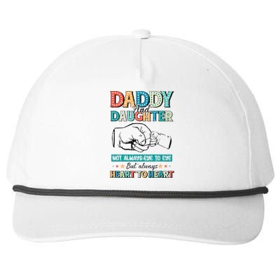 Daddy And Daughter Always Heart To Heart Snapback Five-Panel Rope Hat