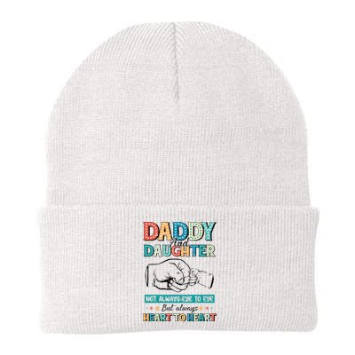 Daddy And Daughter Always Heart To Heart Knit Cap Winter Beanie