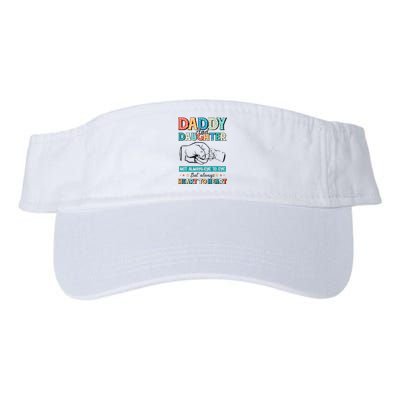 Daddy And Daughter Always Heart To Heart Valucap Bio-Washed Visor