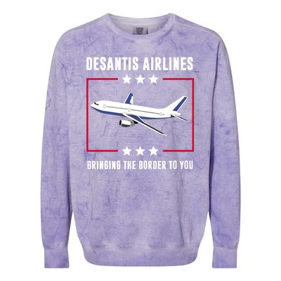 DeSantis Airlines Colorblast Crewneck Sweatshirt