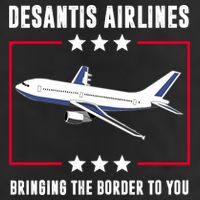 DeSantis Airlines 7 Panel Mesh Trucker Snapback Hat