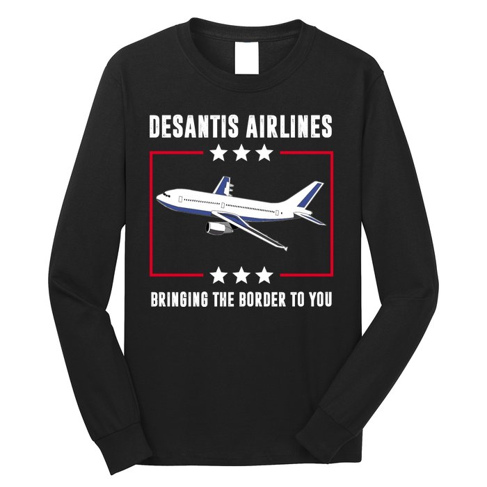 DeSantis Airlines Long Sleeve Shirt