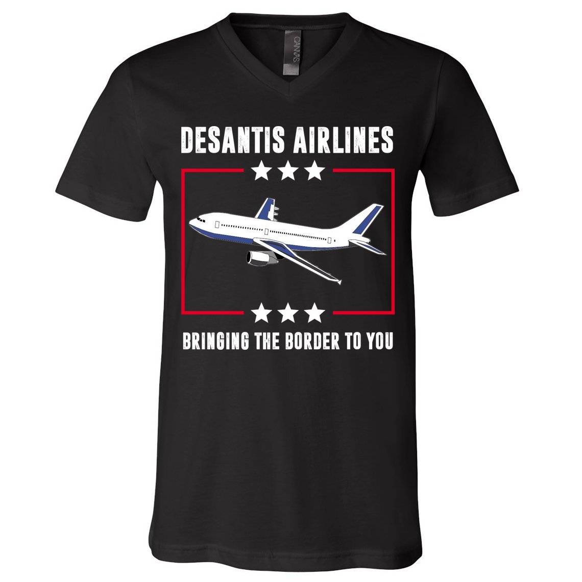 DeSantis Airlines V-Neck T-Shirt