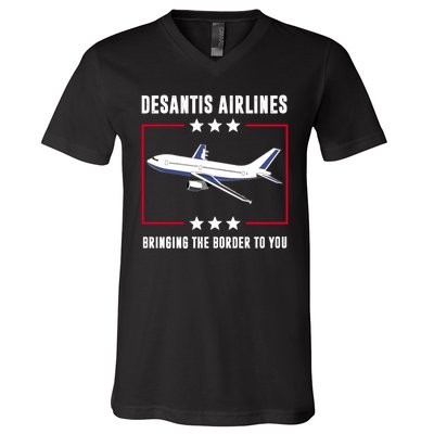 DeSantis Airlines V-Neck T-Shirt