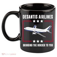 DeSantis Airlines 11oz C Handle Ceramic Mug