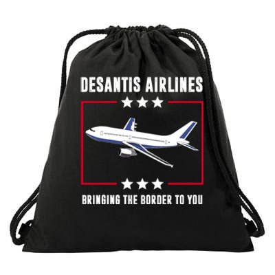 DeSantis Airlines Drawstring Bag