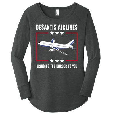 DeSantis Airlines Women's Perfect Tri Tunic Long Sleeve Shirt