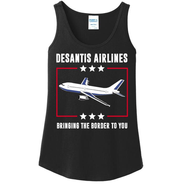 DeSantis Airlines Ladies Essential Tank