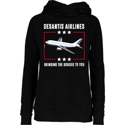 DeSantis Airlines Womens Funnel Neck Pullover Hood