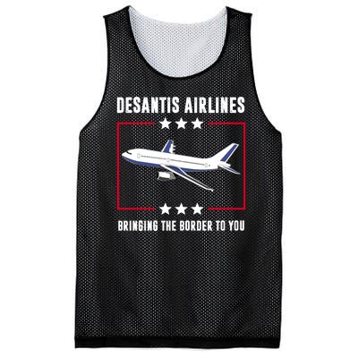 DeSantis Airlines Mesh Reversible Basketball Jersey Tank