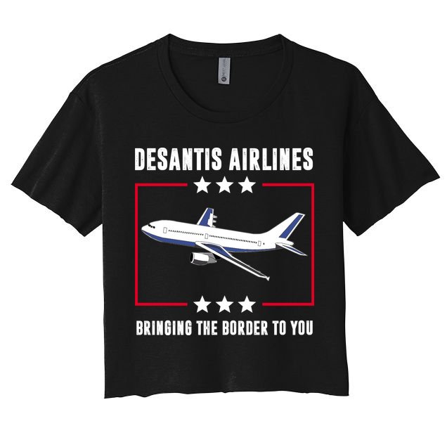 DeSantis Airlines Crop Top