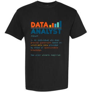 Data Analyst Definition Statistics Data Analytics Garment-Dyed Heavyweight T-Shirt