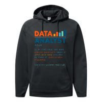 Data Analyst Definition Statistics Data Analytics Performance Fleece Hoodie