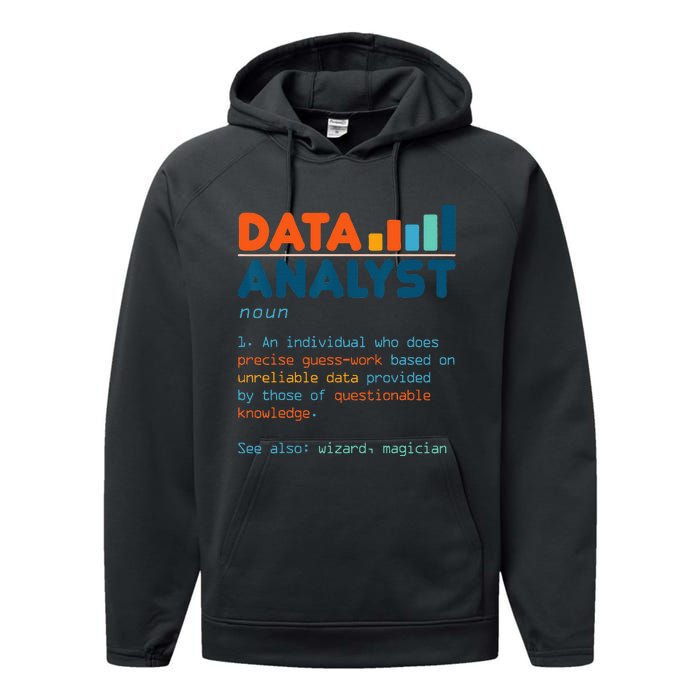 Data Analyst Definition Statistics Data Analytics Performance Fleece Hoodie