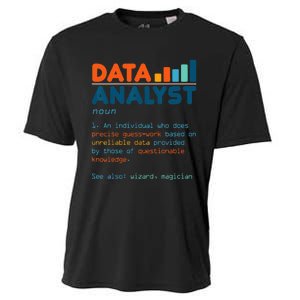 Data Analyst Definition Statistics Data Analytics Cooling Performance Crew T-Shirt