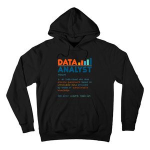 Data Analyst Definition Statistics Data Analytics Hoodie