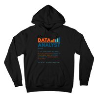 Data Analyst Definition Statistics Data Analytics Hoodie