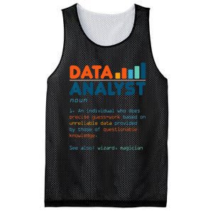 Data Analyst Definition Statistics Data Analytics Mesh Reversible Basketball Jersey Tank