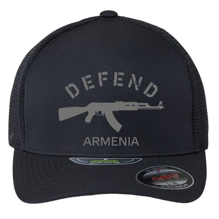 Defend Armenia Flexfit Unipanel Trucker Cap
