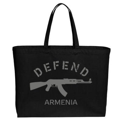 Defend Armenia Cotton Canvas Jumbo Tote