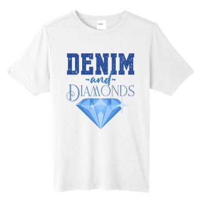 Denim And Diamonds Fashionable Trendy Jeans Tall Fusion ChromaSoft Performance T-Shirt