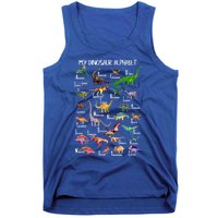 Dinosaur Alphabet Dino Abc For Boys Kid Az Teacher Cute Gift Tank Top