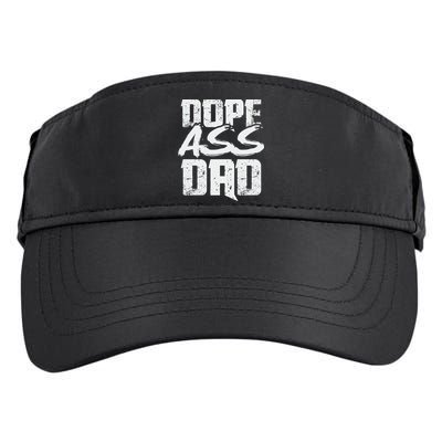 Dope Ass Dad Funny Father S Day Adult Drive Performance Visor