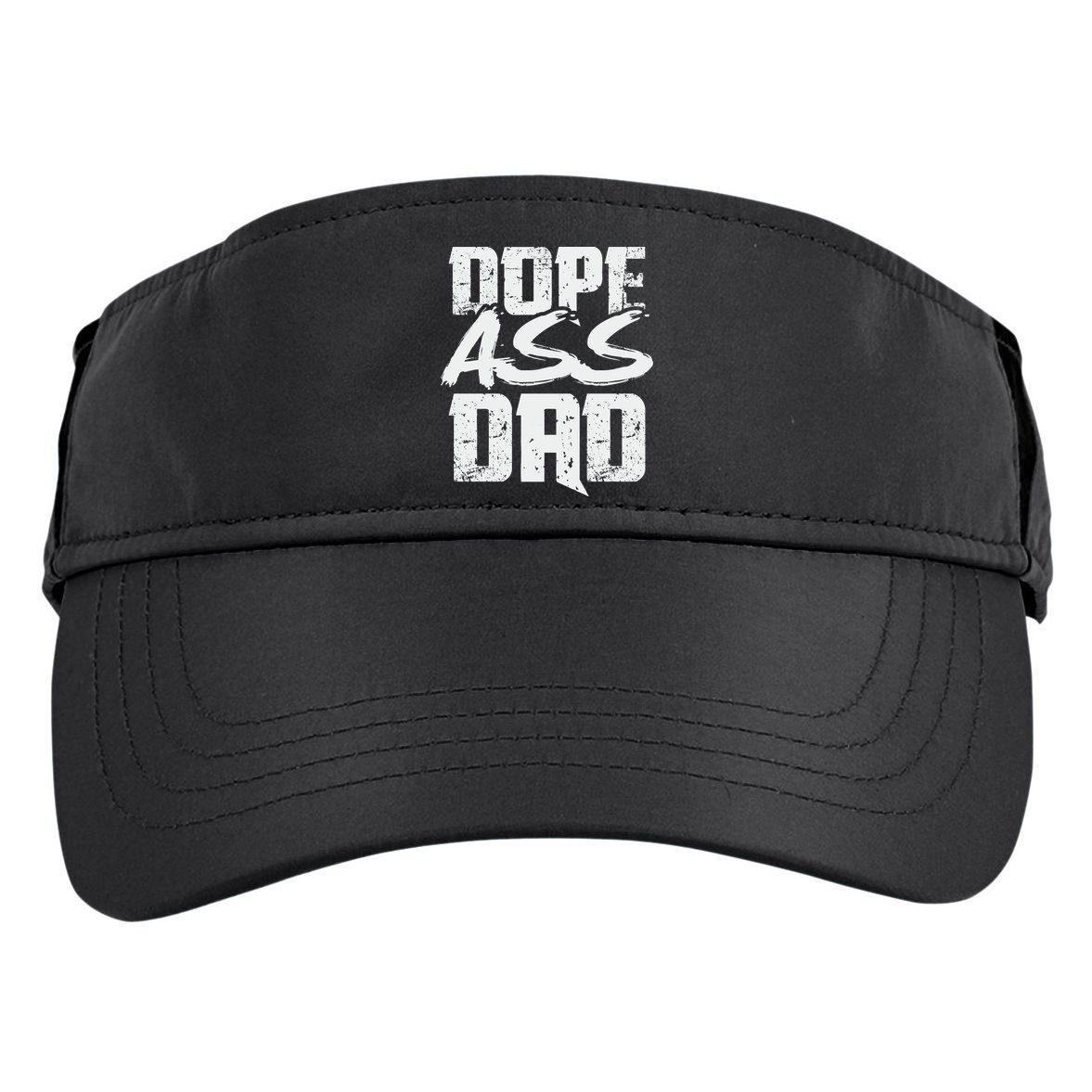 Dope Ass Dad Funny Father S Day Adult Drive Performance Visor