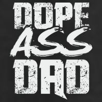 Dope Ass Dad Funny Father S Day Adult Drive Performance Visor