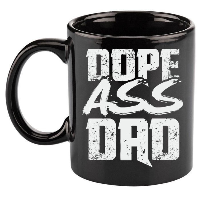 Dope Ass Dad Funny Father S Day 11oz C Handle Ceramic Mug