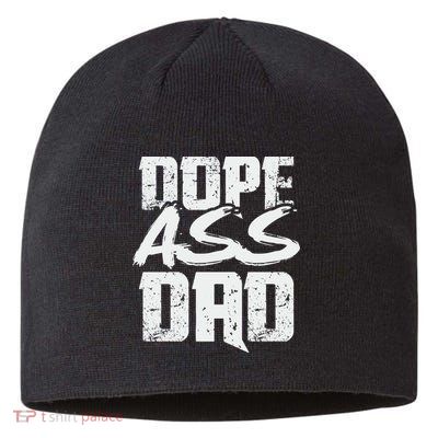 Dope Ass Dad Funny Father S Day Sustainable Beanie