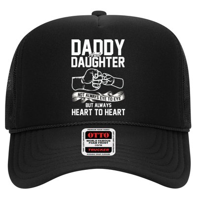 Daddy And Daughter Not Always Eye To Eye But Always Heart To Heart Hat