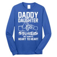 Daddy And Daughter Not Always Eye To Eye But Always Heart To Heart Long Sleeve Shirt