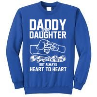 Daddy And Daughter Not Always Eye To Eye But Always Heart To Heart Sweatshirt