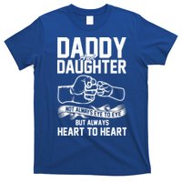 Daddy And Daughter Not Always Eye To Eye But Always Heart To Heart T-Shirt
