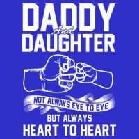 Daddy And Daughter Not Always Eye To Eye But Always Heart To Heart 16 in Basic Backpack