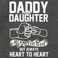 Daddy And Daughter Not Always Eye To Eye But Always Heart To Heart Vector Backpack
