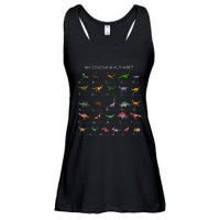 Dinosaur Alphabet Dino ABC For Kids Men Women Dinosaur Ladies Essential Flowy Tank