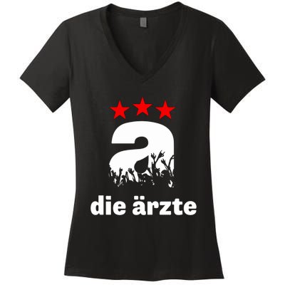 Die ÄRzte Women's V-Neck T-Shirt