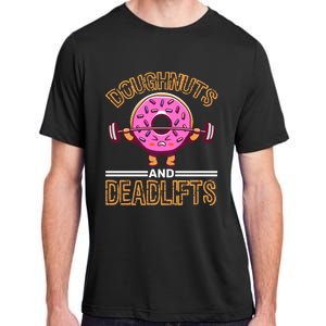 Doughnut And Deadlifts Barbell Donuts Dough Snack Doughnut Gift Adult ChromaSoft Performance T-Shirt